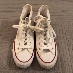 White High Top Converse